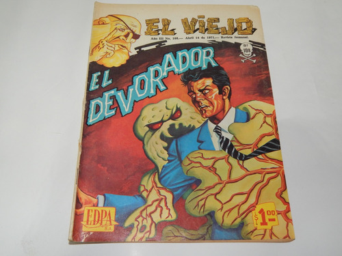 El Viejo Comic Historieta #108 1971 Raro Revista Memin Dist1