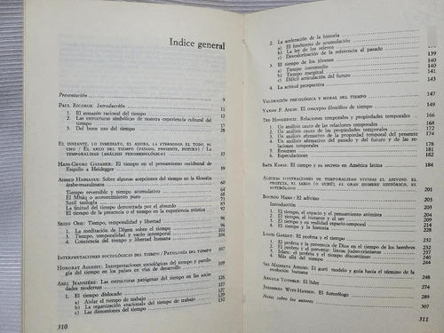 Imagen 9 de 9 de El Tiempo Y Las Filosofias Ricoeur Toynbee Gadamer Sigueme