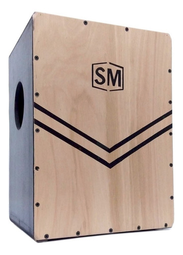 Cajon Dual Peruano Flamenco De Luthier Doble Tapa Cuota