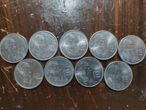 Monedas De 1 Peso Antiguas Año 1985