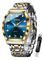 Comprar Olevs Relojes Cuadrados Para Hombres Analógico De F4ph5