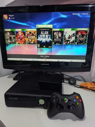 Xbox 360 Desbloqueado Rgh 500gb Com 80 Jogos - Desconto no Preço