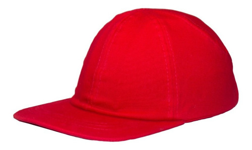 Gorra Con Casquete Plástico Roja De Protección Libus