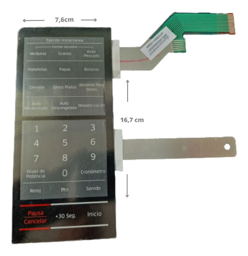 Membrana Microondas Samsung Ame0114mb/xax