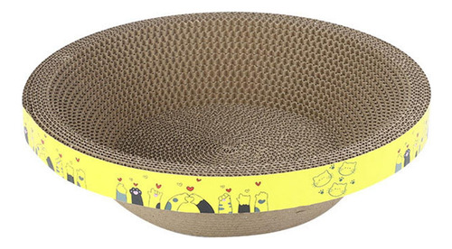 Cat Scratch Pad Nest Bowl Shaped Plate Cat Scratcher M