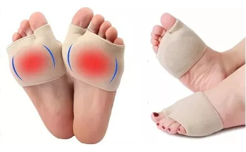 Almohadilla De Tela Protector Metatarsal Gel Alivia Presión!