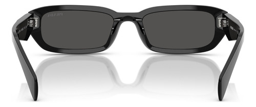 Gafas de sol Prada Catwalk Black Prb06s 16k08z-53 con lente gris