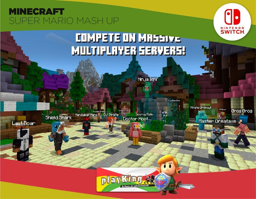 Imagen 6 de 10 de Minecraft + Super Mario Mash-up Nintendo Switch Playking