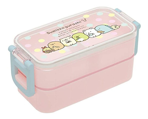 San-x Esquina Sumikko Gurashi Lonchera Bento Dos Tier Ky4110