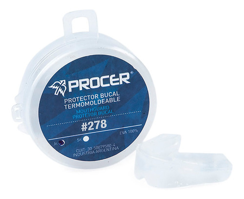 Protector Bucal Procer Transparente Solo Deportes