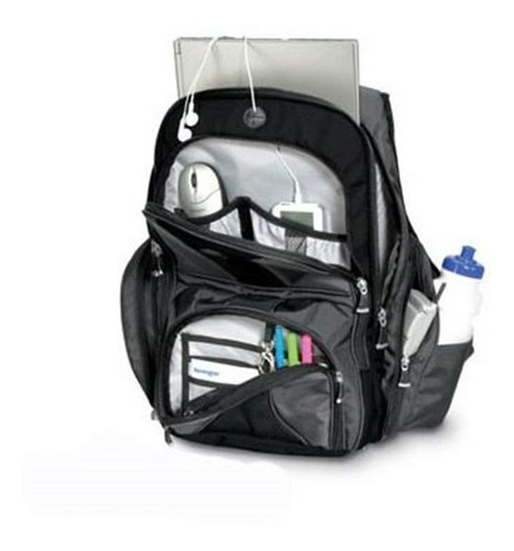 Imagen 2 de 3 de Mochila Kensington Ergonómica Contour 17 Negro