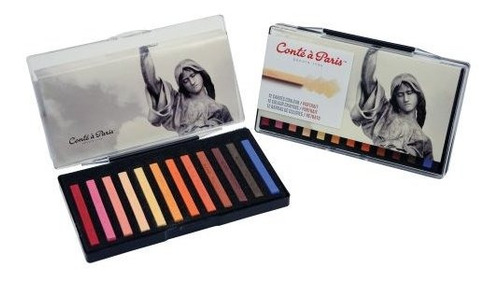 Conte A Paris Crayones De Colores Set Con 12 Surtidos Retrat