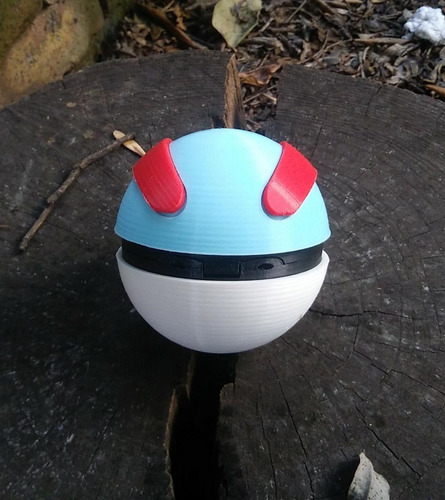 Pokemon Greatball Superball Impresion 3d Pla Pixelados_