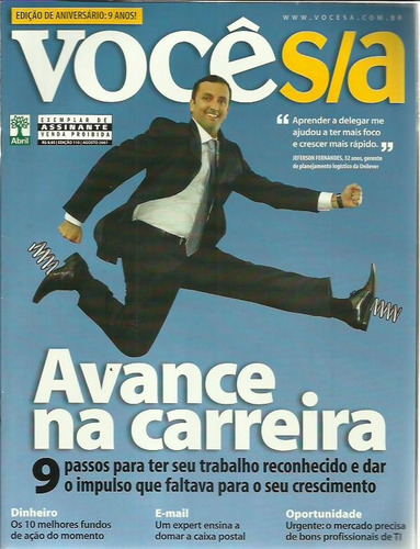 Revista Você S/a N° 110