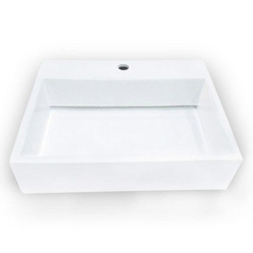 Lavabo Ovalin Minimalista Magma Blanco