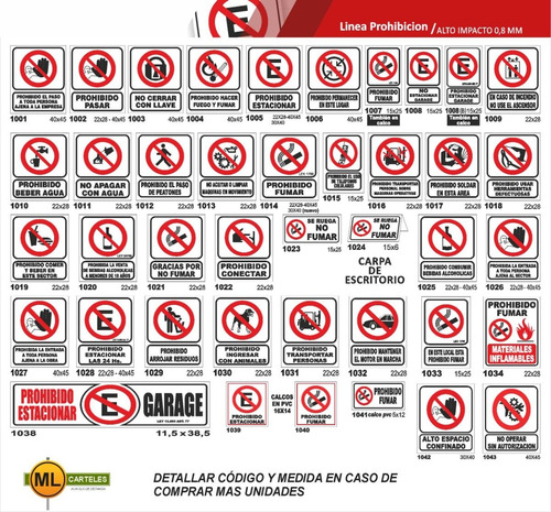 Cartel Prohibido El Uso De Telefonos Celulares 15x25 Cm