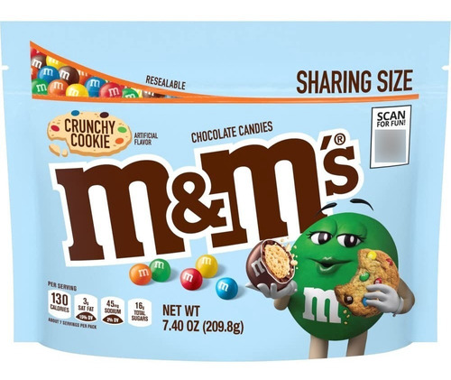 M&m' S Crunchy Cookie Sharing Size (209.8g)
