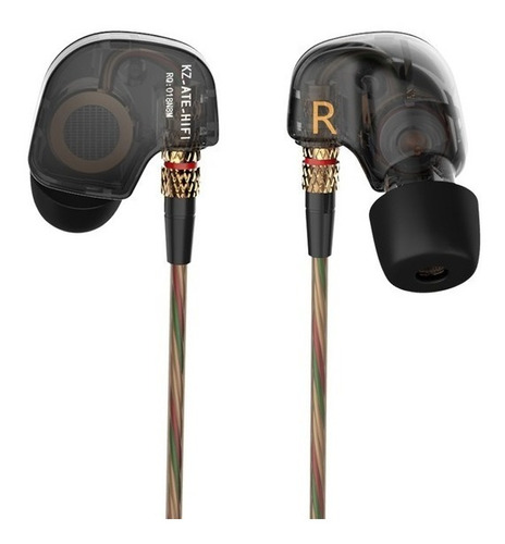 Audifonos In Ear Noise Cancelling Alta Fidelidad Kz Ate Mic