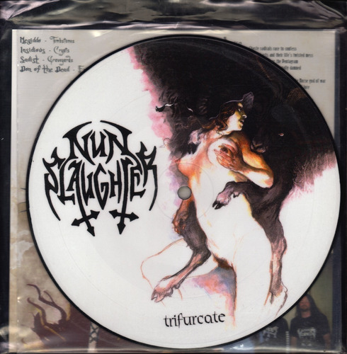 Nunslaughter Trifurcate Picture Disc 7  Vinyl 
