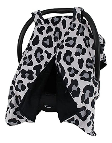 Dear Baby Gear Deluxe Car Seat Canopy, Double Layer Minky, G