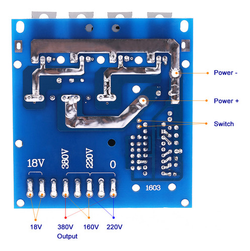 Inversor Dc-ac 500w 12v 220v 380v 18v