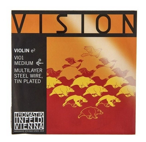 Encordado Violín Thomastik Vision Synthetic Medium