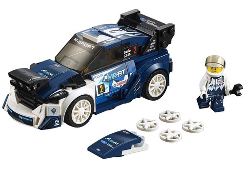Lego Speed Champions - Ford Fiesta M-sport Wrc - 75885