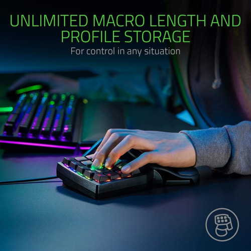 Imagen 2 de 7 de Teclado Keypad Gamer Razer Tartarus Pro Switch Analogo Optic