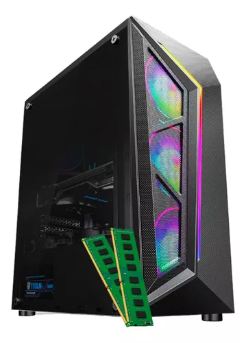 Pc Gamer Mancer, R5 5600g, Gtx 1660 Ti 6gb, 16gb, Ssd 240gb