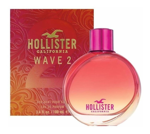 Hollister California Wave 2 For Her 100ml Original!!