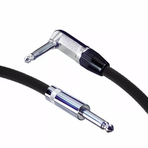 Cable Plug Plug 90º Y Recto Ts Mono Neutrik 9 Metros Cabtec
