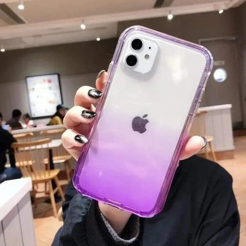 Funda 2 En 1 Uso Rudo For Modelos Oppo Bicolor Transparente