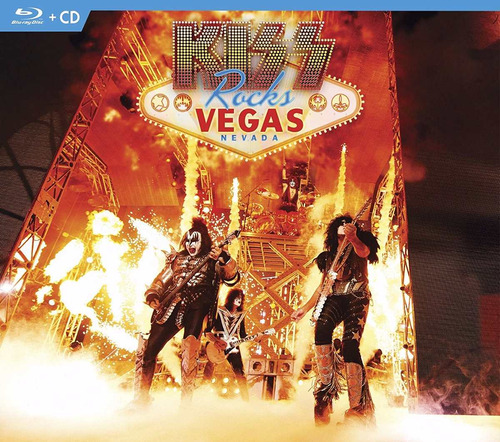 Blu-ray + Cd Kiss Rocks Vegas Nevada 2016