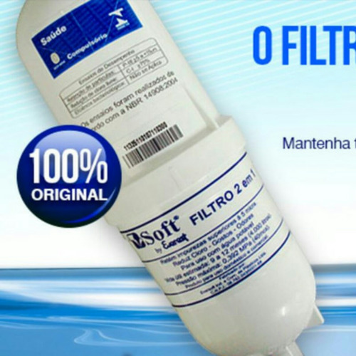 Refil Filtro Ou Vela Do Purificador Soft Everest Orig. +nf