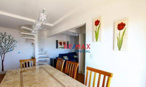 Imagem 7 de 29 de Apartamento Duplex Com 3 Dormitórios À Venda, 92 M² - Jardim Santa Cecília - Guarulhos/sp - Ad0010