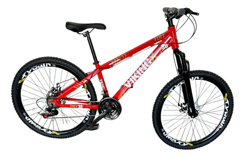 Bicicleta Aro 26 Vikingx Tuff Bike 21v Suspensão Freio Disco