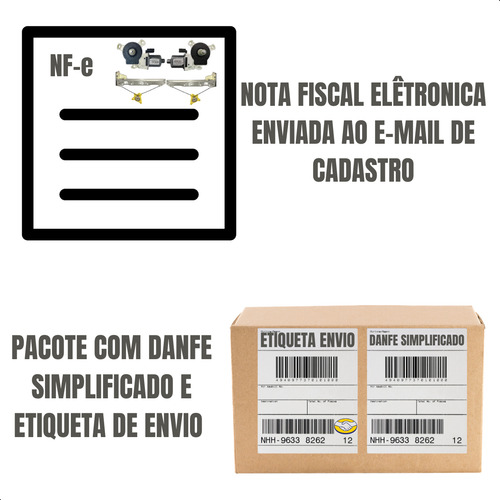 Kit 2 Motores Bosch 2 Maquinas De Dd Vidro Vw Gol 2008 A 23