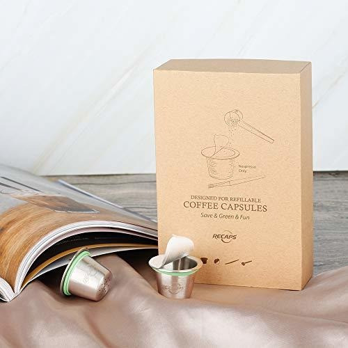 Capsula Nespresso Reutilizable Vaina Rellenable Acero