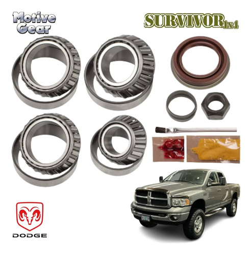 Kit De Rodamientos Delanteros Dodge Ram 2500 2008