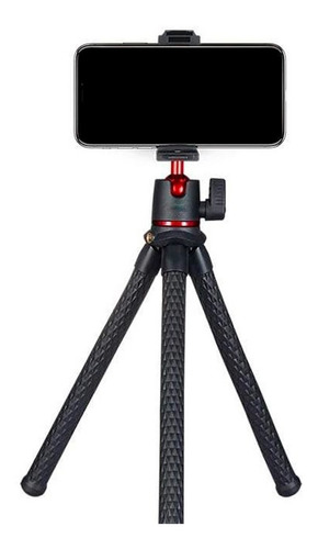 Tripode Flexible Con Soporte Celular Y Rosca 1/4 Cam/cel