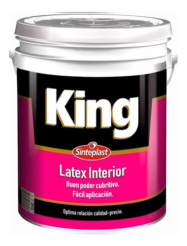 Látex King Pintura Interior Mate Sinteplast 20l Universo