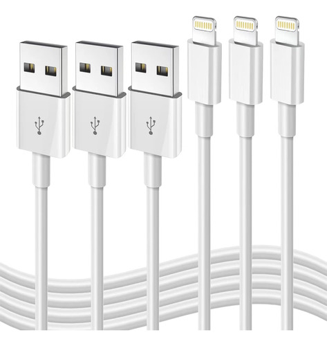 Cable De Carga Rapida Para iPhone  Certificado Apple Mfi  Pa