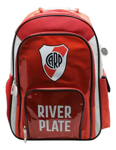Mochila Escolar Cresko River Plate Fútbol Equipo 18 Pulgadas