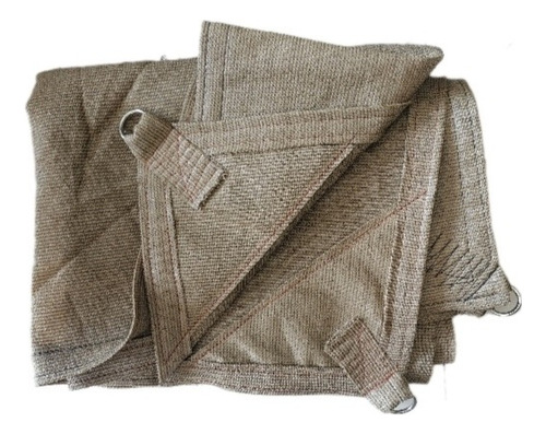 Malla Sombra Al 90% 2.50x3.50-7x6 Color Beige