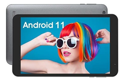 Tableta Fangor 8'' Android 11 Color Gris Plateado