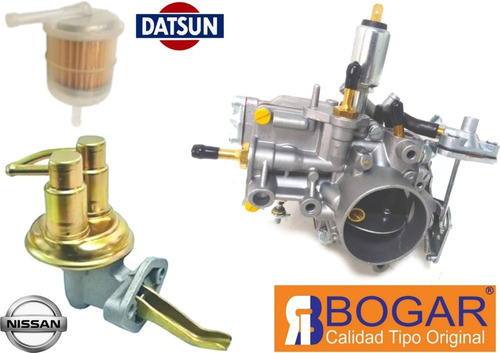 Carburador C/retorno Bomba Gasolina Nissan Pickup 1.8l 87-92