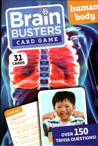 Brain Busters Juego De Cartas - Cuerpo Humano - Con Más De.