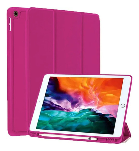 Funda Smart Case C/ Porta Péncil Para iPad 10.2 / 10.5 