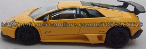 Miniatura Carrinho Lamborghini Murciélago Lp-670-4 Sv 1/43