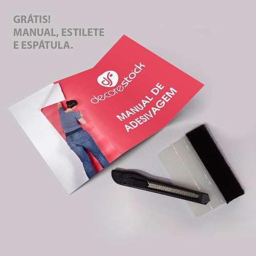 Imagem 5 de 6 de Adesivo Vinil Aço Escovado Preto 2,00m X 1m